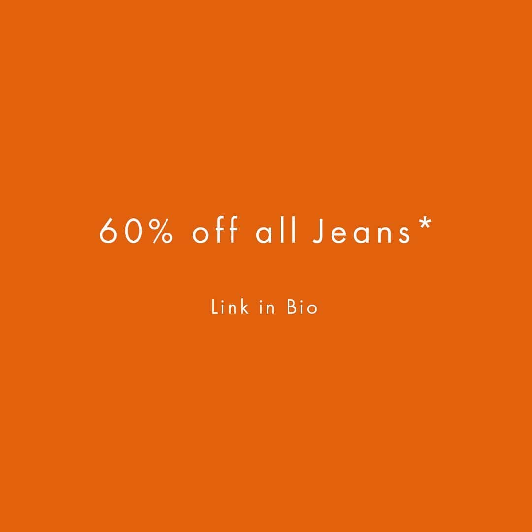 エムアイエイチジーンズのインスタグラム：「48 hrs Black Friday Preview  60% off all Jeans  *Use code 60Jeans at Checkout」