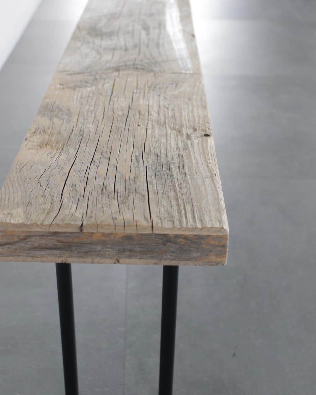 第一工業のインスタグラム：「. old wood stool × steel」