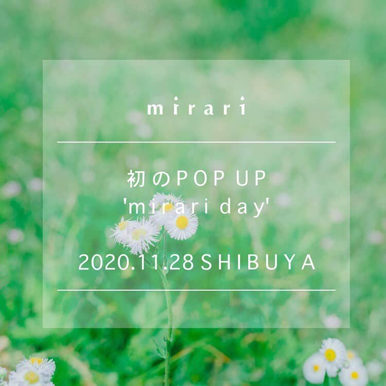 カン・ハンナさんのインスタグラム写真 - (カン・ハンナInstagram)「・﻿ ﻿ ﻿ ﻿ 11月11日より「mirari」ブランドローンチとともに先行販売が始まり、私はバタバタの日々を過ごしています。それでも心から幸せだなと思う理由は、使ってくださった方々から大好評を頂いているからです。こだわってこだわって作り上げたモノなので、その愛が一人一人の方に伝わっているようで、本当に嬉しく思っております。﻿ ﻿ ﻿ そしてですね、今日は「mirari」(@mirari_cosmetics)からお知らせが２つあります。ぜひチェックしてくださいね😌﻿ ﻿ ﻿ ﻿ ﻿ 💚お知らせ ①💚﻿ ﻿ ﻿ 2020年11月11日に誕生いたしました、100% ビーガンコスメブランド「mirari」がオフライン店舗でも皆様にお会いすることができる、嬉しいお知らせです。﻿ ﻿ ﻿ 2020年11月23日（月・祝）～2020年12月5日（土）まで新宿マルイにて行います、マルイ ✖︎ D2CウェルネスブランドPOP UP STORE「Night Routine」に「mirari」が参画することとなりました。﻿ ﻿ ﻿ 日々の生活のうち「帰宅してから眠るまでの時間」にフォーカスし、 ４つのブランドのプロダクトを順に取り入れて頂くことで、 毎日少しずつでもリラックスする習慣を提供したいという想いから、 「Night Routine（ナイトルーティン）」をテーマに掲げております。 ﻿ ﻿ ﻿ 忙しい毎日だとは思いますが、今日の肌・今日の気分で選べる「mirari」の第一弾プロダクト、6種類のフェイシャルトリートメントマスクを使いながら自分自身と向き合う素敵なナイトルーティンを作ってみたらいかがでしょうか。﻿ ﻿ ﻿ 「mirari」のプロダクトを実際に見たい方や、オフライン店舗でご購入したいという方はぜひ新宿マルイの方へお越しください。新宿マルイ限定のギフトセットもお得でご購入できますので、ぜひチェックしてみてください。﻿ ﻿ ﻿ ▶︎イベント期間﻿ 2020年11月23日（月・祝）～2020年12月5日（土）﻿ ﻿ ﻿ ▶︎営業時間﻿ 11:00～20:30　※最終日（12月5日）のみ11:00～19:00﻿ ﻿ ﻿ ▶︎会場﻿ 新宿マルイ本館　１階　カレンダリウム（イベントスペース）﻿ 営業時間: 商業施設に準拠 / 定休日: 商業施設に準拠﻿ 〒160-0022 東京都新宿区新宿 3-30-13 新宿マルイ 本館1階﻿ ﻿ ﻿ ﻿ ・﻿ ﻿ ﻿ ﻿ 🍀お知らせ ②🍀﻿ ﻿ ﻿ ﻿ 一人一人のあなたを想う100% ビーガンコスメブランド「mirari」は、大切なあなたとより親密な関係を作りたいと思い、11月28日(土曜日)に渋谷神南で「mirari」単独初のPOP UP〈mirari day〉を開催致します。﻿ ﻿ ﻿ 〈mirari day〉では、代表であるカン・ハンナが１日店長を務め、お越しいただいた方々の肌や心のお悩み相談、無料カウンセリングを行います。﻿ ﻿ ﻿ また〈mirari day〉に、今日の肌・今日の気分で選べる6種類のフェイシャルトリートメントマスクのお試しセットを、先着順５０名様限定で販売致します。﻿ ﻿ ﻿ 自分のお肌にどんなプロダクトが良いのかお迷いの方や、とにかく全種類を試してみたいという方のために企画しました。「mirari」オリジナルの巾着付きとなります。大切な人へのプレゼントにもおすすめです。﻿ ﻿ ﻿ 販売価格は、3,500円(税別)を予定しておりますが、〈mirari day〉では特別価格で3,200円(税別)とさせていただきます。先着５０名様限定ですので、ぜひ興味のある方はお早めにご購入ください。それではどうぞよろしくお願い致します♡ ﻿ ﻿ ﻿ ちなみに〈mirari day〉では新型コロナ感染予防策として、店舗内が混み合う可能性がある場合、入場制限をさせて頂き、時間帯別の整理券をお配りする予定です。ご安心ください。﻿ ﻿ ﻿ 11月28日(土曜日)、一人一人の大切なあなたをお待ちしております。ご挨拶だけでも構いませんので、ぜひ来てくださいね☺️﻿ ﻿ ﻿ ⚫︎ 第一回目〈mirari day〉: 2020年11月28日(土曜日) ﻿ ﻿ ⚫︎ 時間 : 10時〜18時　﻿ ﻿ ⚫︎場所 : 〒150-0041 東京都渋谷区神南1-9-7 丸栄ビル103 (渋谷駅から徒歩7分ほど) ﻿ ﻿ ﻿ ﻿ ﻿ ﻿ ﻿ ﻿ #mirari ﻿ #vegancosmetics ﻿ #DoYouKnowYourself ﻿ #ミラリ﻿ #ビーガンコスメ　﻿ #ヴィーガンコスメ﻿ #フェイシャルトリートメントマスク﻿ #シートマスク　﻿ #オフライン販売﻿ #popup ﻿ #ぜひお越しください﻿ ﻿ ﻿ ﻿ ﻿ ﻿ ﻿」11月17日 22時15分 - kang_hanna_jp