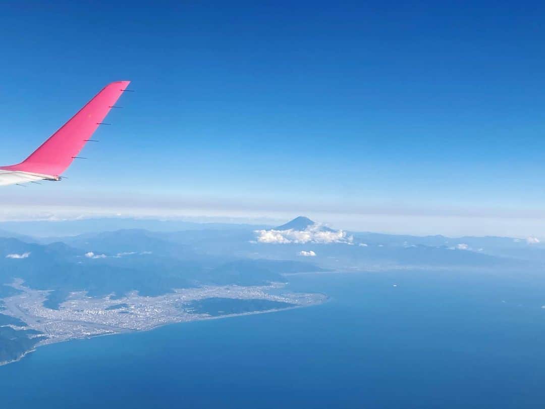鳥越佳那のインスタグラム：「FDAで 島根へひとっ飛び✈️✨  静岡から約85分で 縁結びの国へ行けるのです☺️💕  18日、19日のまるごとで 【縁結び💕＆美肌✨の旅】 を紹介予定✨  出雲大社⛩や 国宝の松江城🏯 そのほか パワースポットやグルメも た〜くさんお伝えします💪  ぜひご覧ください＾＾  #まるごとツイート #FDA #島根 #出雲 #大川D いい感じの写真ありがとう☺️」