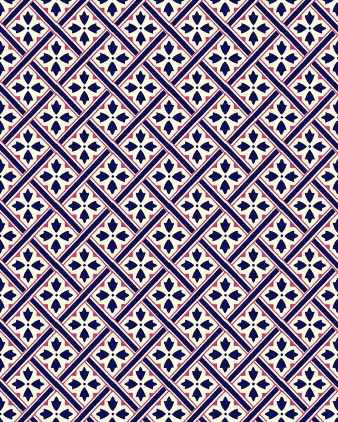 ローラアシュレイのインスタグラム：「Prints with a Past:  Launched in 1984, Mr Jones is a classic geometric design with historic influence. First launched by Laura Ashley herself, it became one of her most popular designs.  The print was inspired by and named after a mid-19th century design by architect and artist Owen Jones and was produced as a homage to his work.  The print has been used across many different product categories, from dining ranges, fabrics, wallpaper and tiles.   In 2013 Mr Jones was relaunched in new colourways as part of the company’s 60th anniversary collection.  Do you have any Mr Jones in your home? We’d love to see how you’ve styled it!   #LauraAshleyPrints」