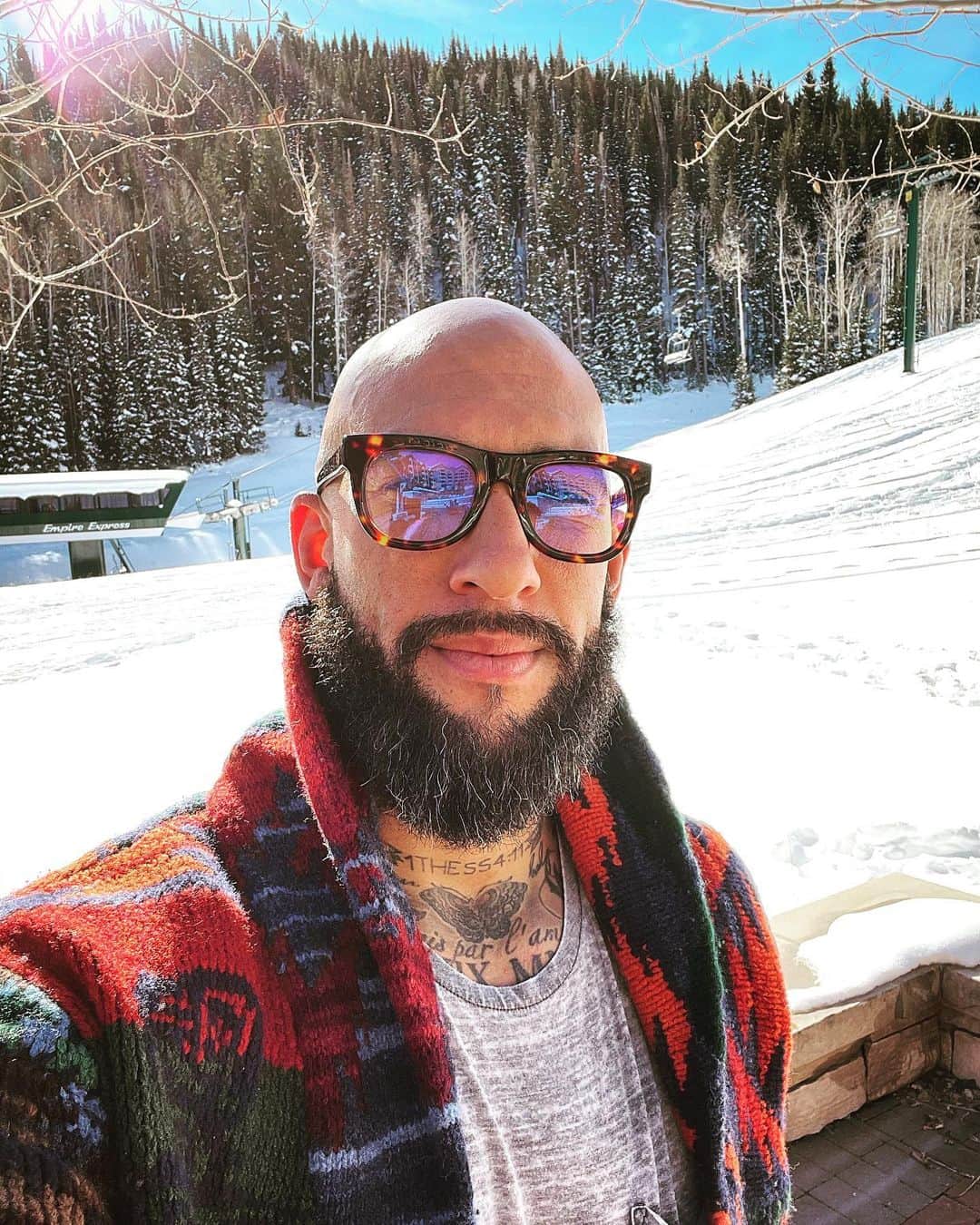 ティム・ハワードのインスタグラム：「❄️SNOWDAZE❄️」