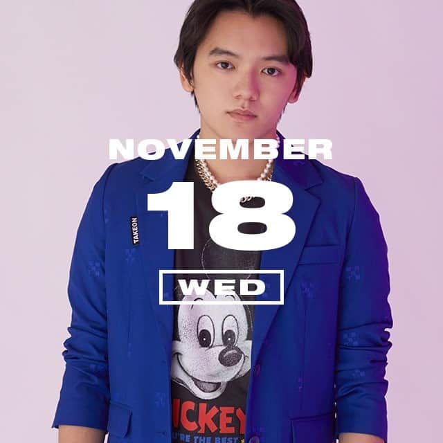 NYLON JAPANさんのインスタグラム写真 - (NYLON JAPANInstagram)「11月18日『ミッキーの誕生日』。世界的ビックスター・ミッキーマウスがスクリーンデビューを果たした日にちなんで、 #濱田龍臣 に初演技の思い出をインタビュー。  NYLON.JPでは「365日、毎日がアニバーサリー」をテーマに、ファッショナブルでユニークなスタイリングを毎日提案しているよ！  http://www.nylon.jp/365  MODEL：TATSUOMI HAMADA（TAKEOFF／FOUR SPRINGS）  #365anniversary #fashion #makeup #bomdiaeauty #style #今日は何の日 #make #nylonjapan #nylonjp #coordinated #coordinates #ootd #outfi #coordinate #photography #beautiful #photooftheday」11月18日 0時00分 - nylonjapan