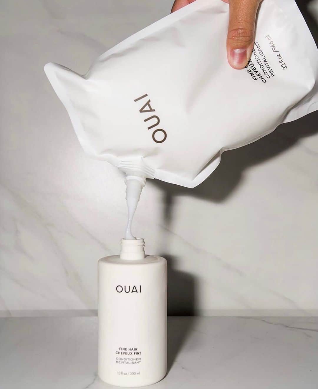 JEN ATKINさんのインスタグラム写真 - (JEN ATKINInstagram)「a better OUAI ♻️ all @theouai Shampoos, Conditioners, Hand Wash + Hand Lotion now also come in Refill Pouches! rp @albertoescobedo」11月18日 1時54分 - jenatkinhair