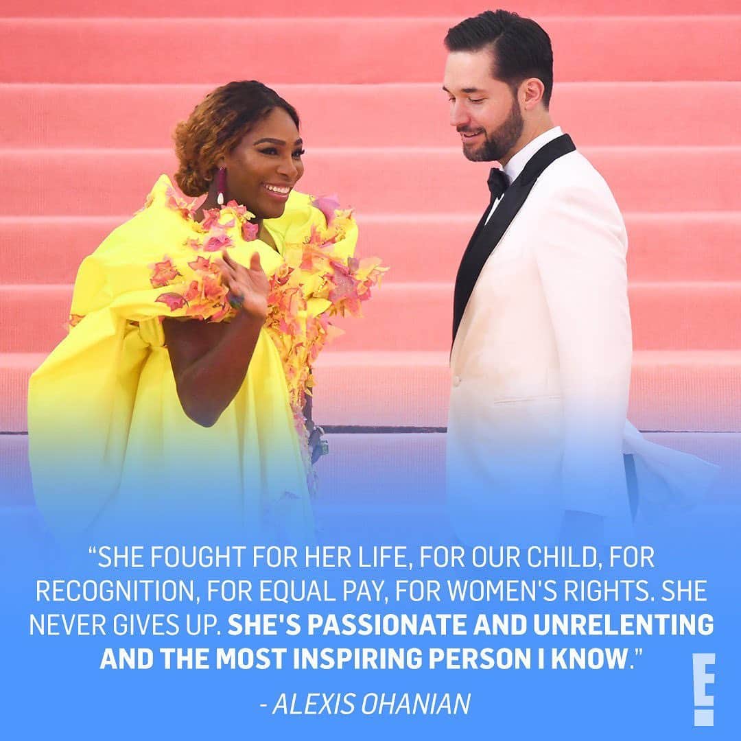 E! Onlineさんのインスタグラム写真 - (E! OnlineInstagram)「Three years of marriage later, Serena Williams and Alexis Ohanian are still the perfect (game, set) match. ❤️ (📷: Getty)」11月18日 2時05分 - enews