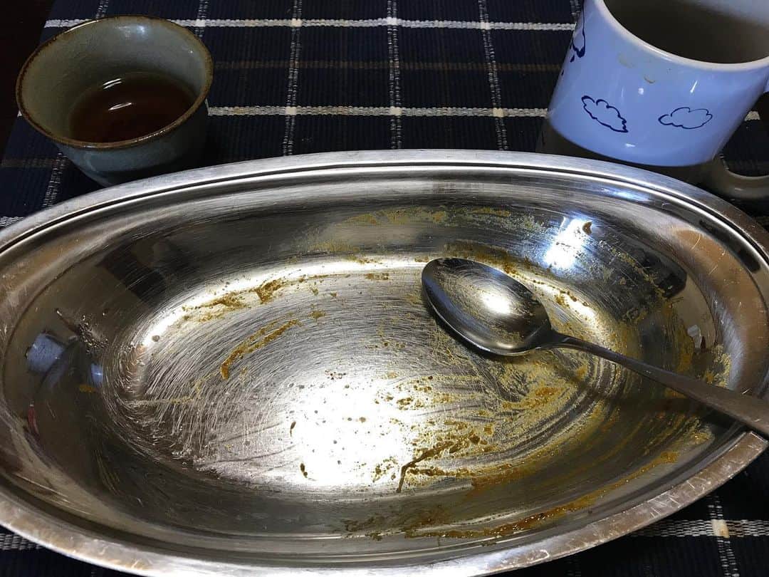 スネオヘアーさんのインスタグラム写真 - (スネオヘアーInstagram)「#スネオヘアー  #家飯昼間　#チキンカレー #たいらのおやま食堂  #suneohair」11月18日 13時07分 - suneohairofficial