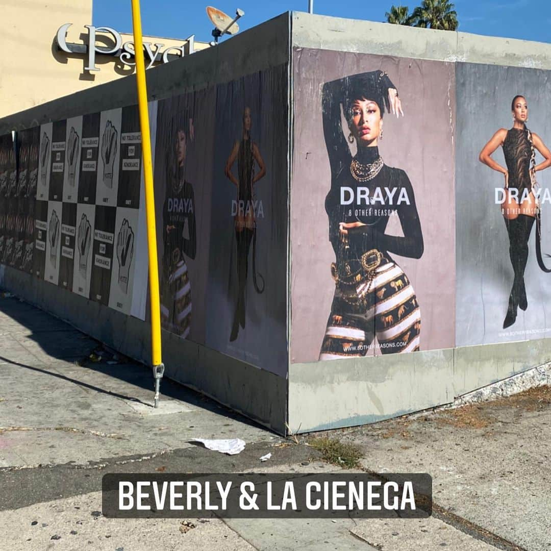 Draya Micheleさんのインスタグラム写真 - (Draya MicheleInstagram)「Attention Los Angeles —- we put up these posters all over the city!! The first 5 people to post a pic in front of one of the posters will receive a $150 gift card to use on the site!! Love you guys.  Happy hunting 💎  #drayax8or @8otherreasons」11月18日 4時37分 - drayamichele