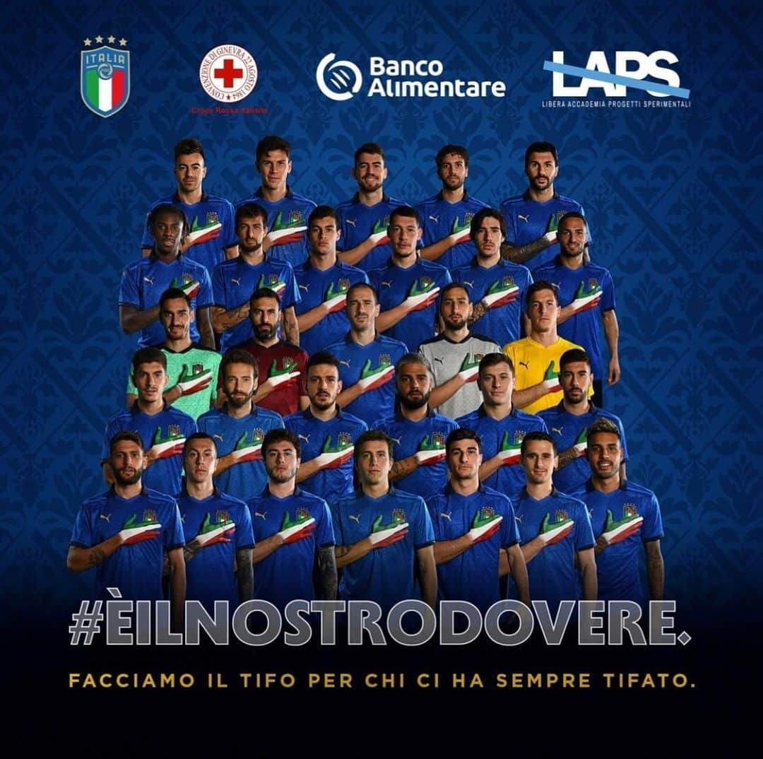 レオナルド・ボヌッチさんのインスタグラム写真 - (レオナルド・ボヌッチInstagram)「FIGC e Fondazione LAPS insieme 🤝 per supportare le famiglie più fragili Al via la raccolta fondi a favore della Croce Rossa Italiana e di Banco Alimentare. La notizia 👉🏻 www.figc.it - Fai la tua donazione 👉🏻 fondazionelaps.org - In campo anche le federazioni calcistiche di Portogallo e Israele . . #ÈIlNostroDovere #OurDuty」11月18日 5時03分 - bonuccileo19