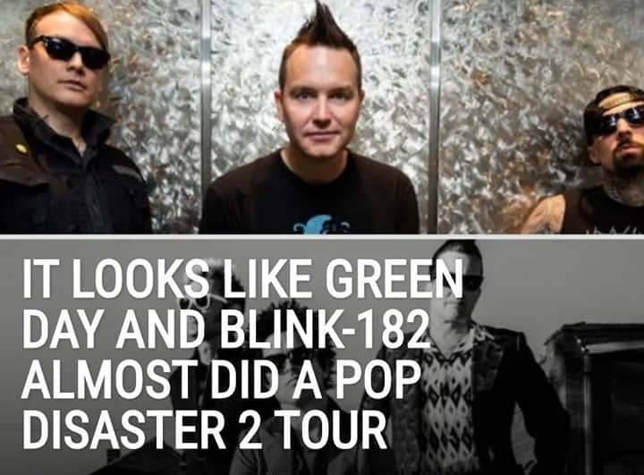 Alternative Pressさんのインスタグラム写真 - (Alternative PressInstagram)「Yes, we almost saw @blink182 and @GreenDay bring back the Pop Disaster Tour for another run, but there's a big reason why it never happened⁠ LINK IN BIO⁠ .⁠ .⁠ .⁠ #blink182 #greenday #popdisaster #popdisastertour #popdisastertour2 #altpress #alternativepress」11月18日 6時01分 - altpress