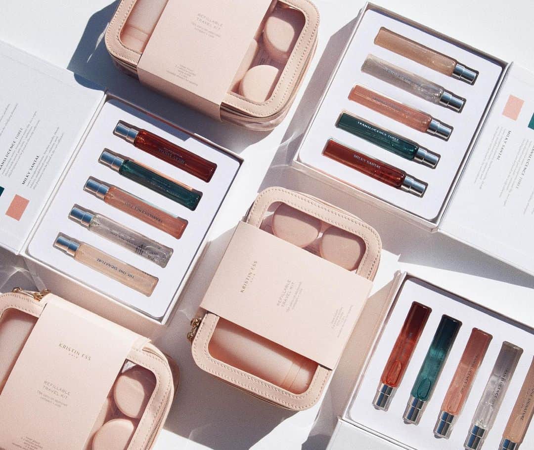 Kristin Essのインスタグラム：「I felt like this PSA was exciting enough for the main page... 🤷‍♀️ Just found out that from 11.16 to 11.21 you can get 15% off the KEH Holiday Gift Sets @target if you go through Target Circle. That’s it! Carry on, my friends. 🤍」