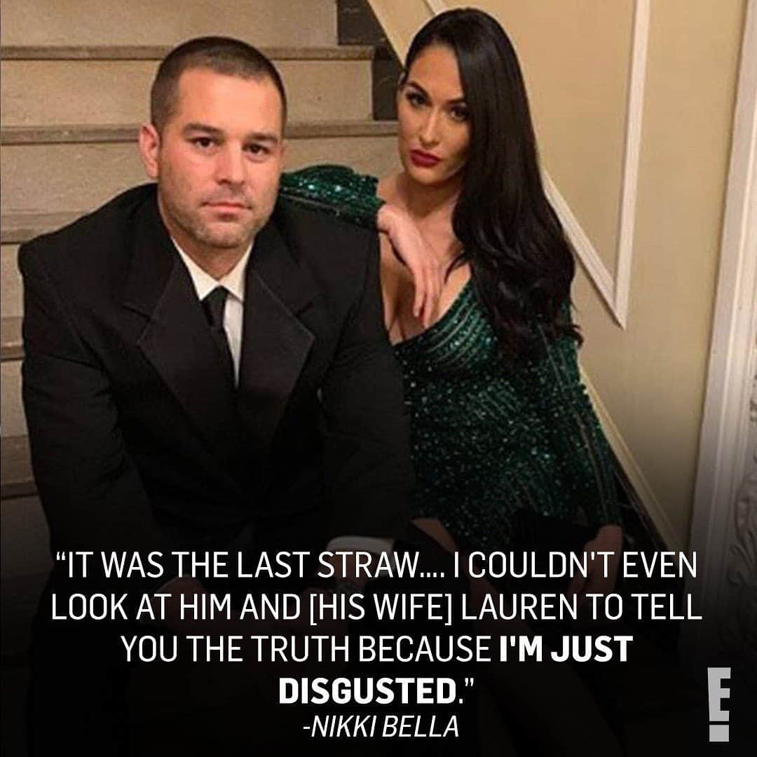 E! Onlineさんのインスタグラム写真 - (E! OnlineInstagram)「In a sneak peek for #TotalBellas, Nikki Bella revealed that she and her brother JJ Garcia have yet to make up after a massive fight. Link in bio for why they are no longer on speaking terms. (📷: Instagram)」11月18日 7時02分 - enews