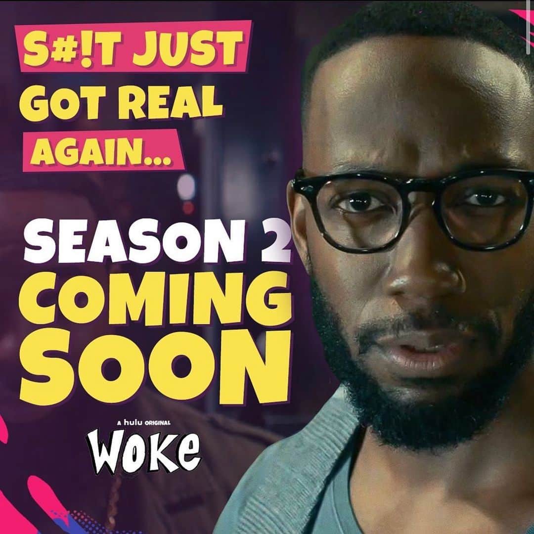のインスタグラム：「Sorry. I’m still excited. #wokeSeason2」