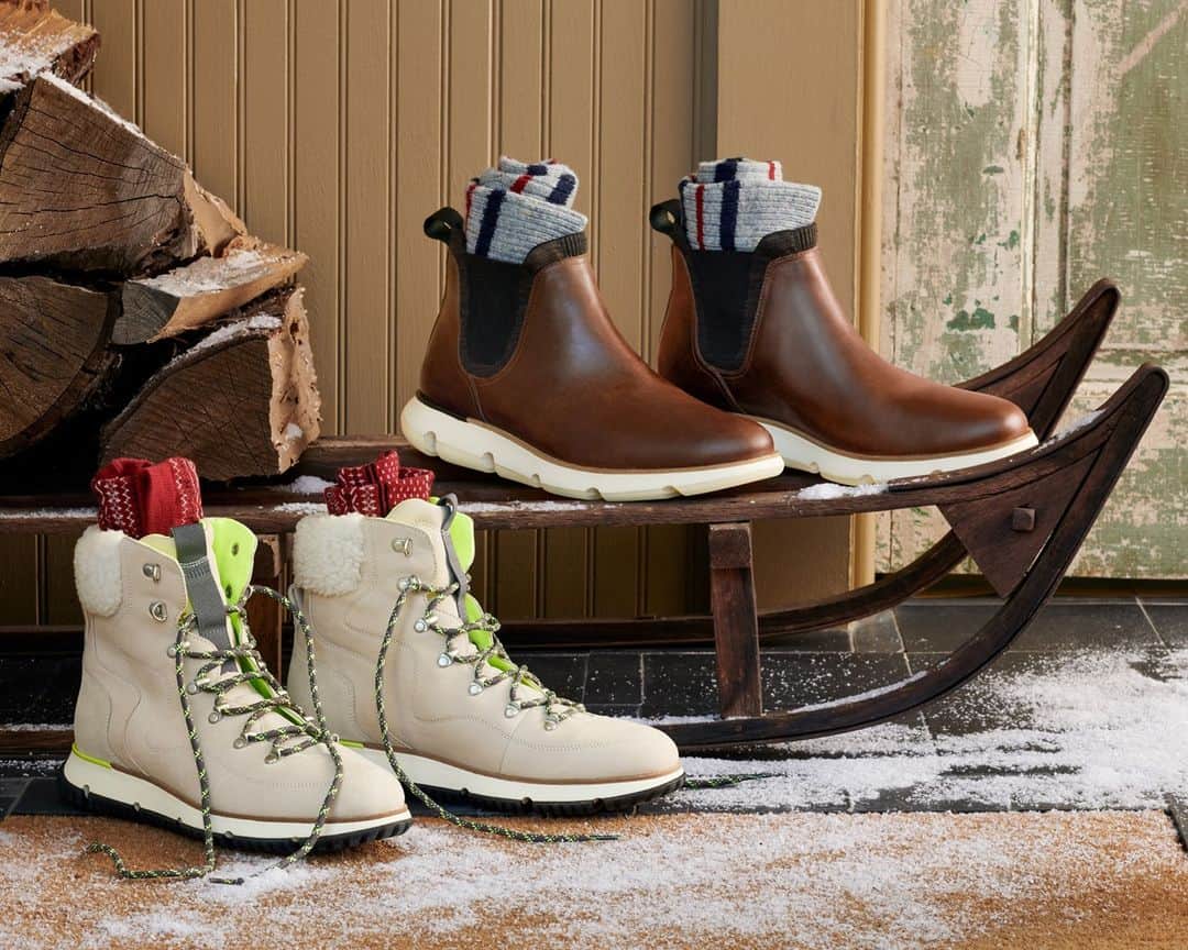 Cole Haanのインスタグラム：「To the outdoors—great or otherwise. 4.ZERØGRAND boots have the comfort and weather protection you need to go anywhere.」