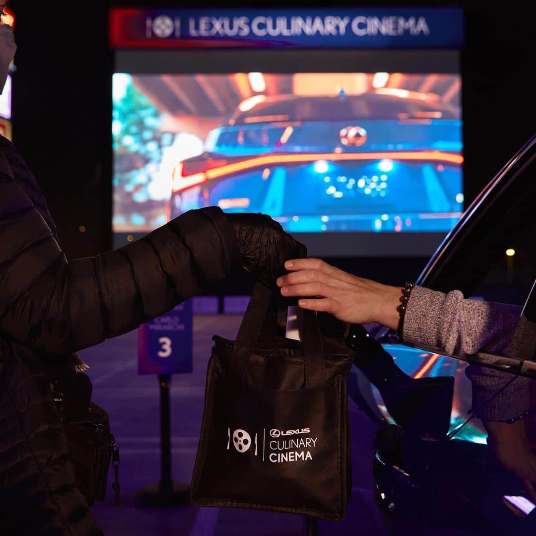 Lexus USAさんのインスタグラム写真 - (Lexus USAInstagram)「The first-ever Lexus Culinary Cinema went down last weekend at LA Live in #DTLA. We elevated the concession stand, and our chefs took drive-in dining to another level—including custom-crafted mocktails (of course). COVID-safe delivery brought it all to the driver’s door. Now, the only question is: Where should we take the Lexus Culinary Cinema next?」11月18日 7時50分 - lexususa