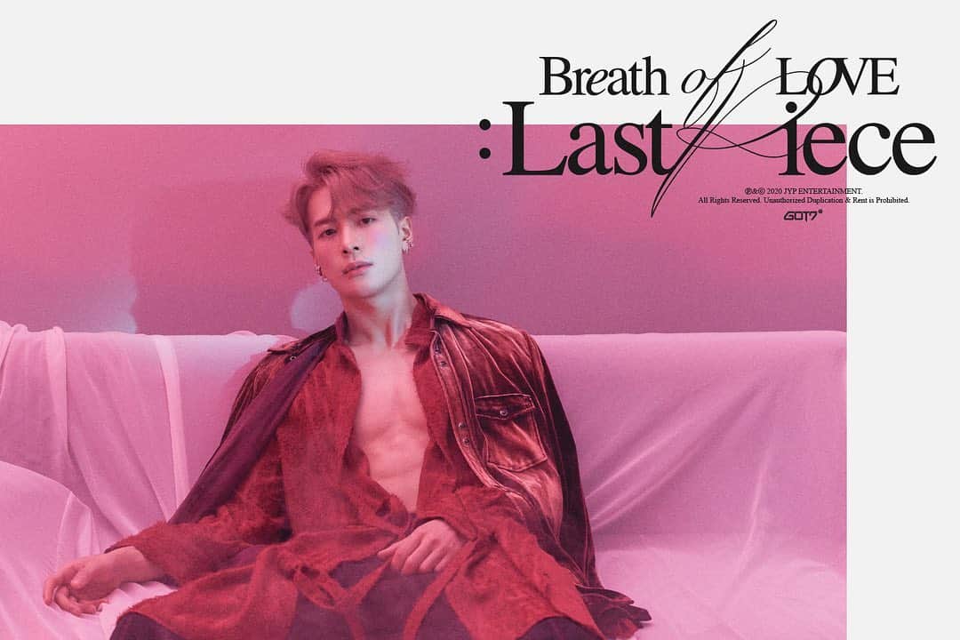 ジャクソンのインスタグラム：「<Breath of Love : Last Piece> SOON  #GOT7 #IGOT7」