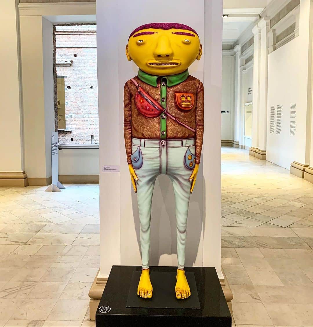 osgemeosのインスタグラム：「Escultura #SEGREDOS @pinacotecasp #sculpture    #panoramica from 1974 till 2020 Ingressos apenas pelo site da Pinacoteca  tickets only through the pinacoteca website」