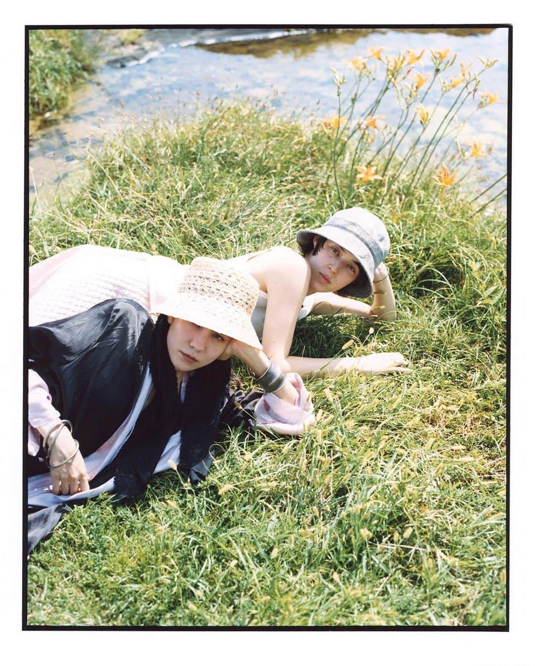 道木 さくら まやのインスタグラム：「@lamaisondelyllis 2021ss  ph @youtojah  st @junya_chino  H/M @momijisaito」