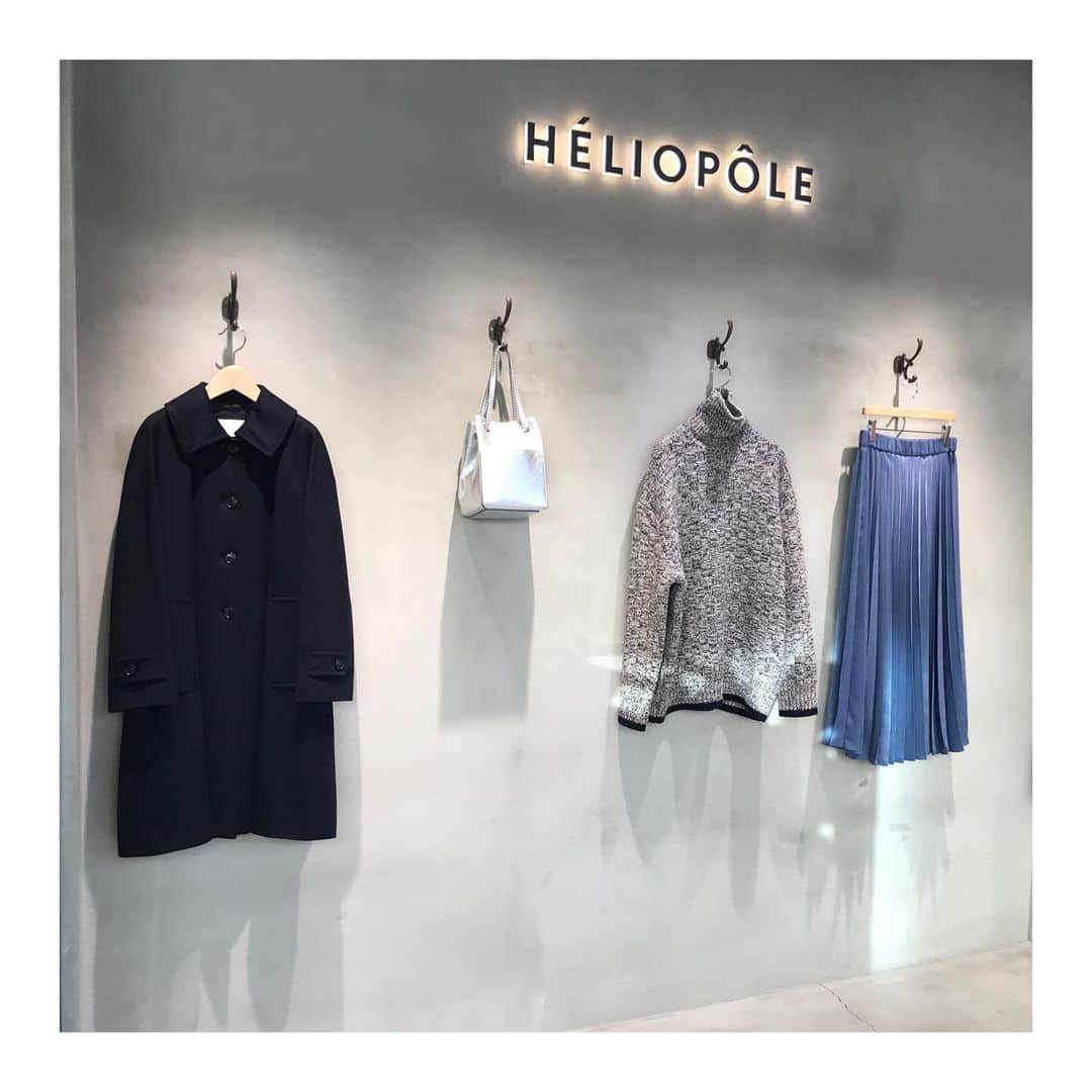 エリオポールのインスタグラム：「. HAVE A LOVELY DAY 10.23.-11.26.  at.代官山 . ボリュームのあるコクーンシルエットがトレンド感を漂わせるコートなど、アウターが続々入荷中です。 毎日を、自分らしく！ . . . ----------------------- . . エリオポール代官山店では、代金引換サービス「e-コレクト」をご利用いただけます。 詳細は、お気軽に店舗までお問い合わせください。 . エリオポール代官山 東京都渋谷区猿楽町28-10 モードコスモスビル1F tel: 03-3770-6438 . . . #HELIOPOLE #エリオポール #HAVEALOVELYDAY #2020aw #autumnwinter #selectshop #fashion #style #Utility #british #britishstyle」