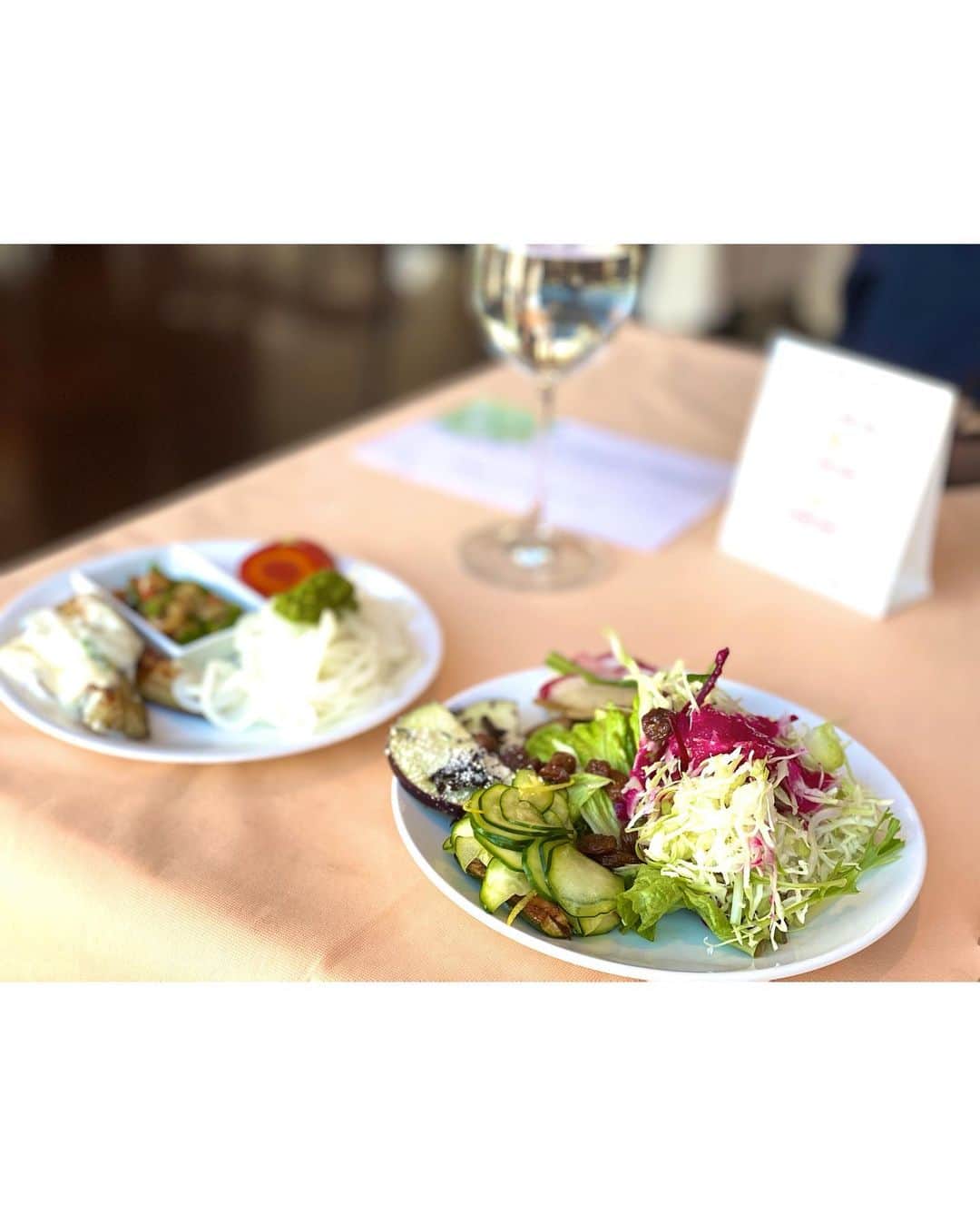 芥川舞子さんのインスタグラム写真 - (芥川舞子Instagram)「. . . 正直なところ、あまり多くの人には教えたくないくらい超お気に入りのベジタブルブッフェレストランがあります。  今日は、なかでも大根のスパゲッティ青ネギソースジェノベーゼ風が一番ヒット。  お野菜をたくさん食べると元気が出ます✊」11月18日 15時08分 - maiko.akutagawa