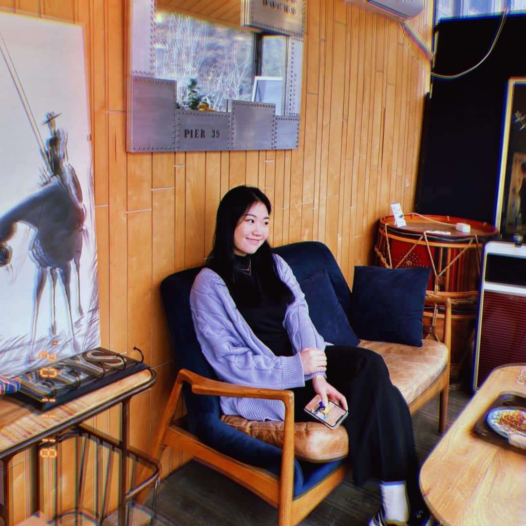 金海珍のインスタグラム：「필카 아니지만 필카인 척😜 . #파주 #스노우 #필터 #필카 #필카감성」