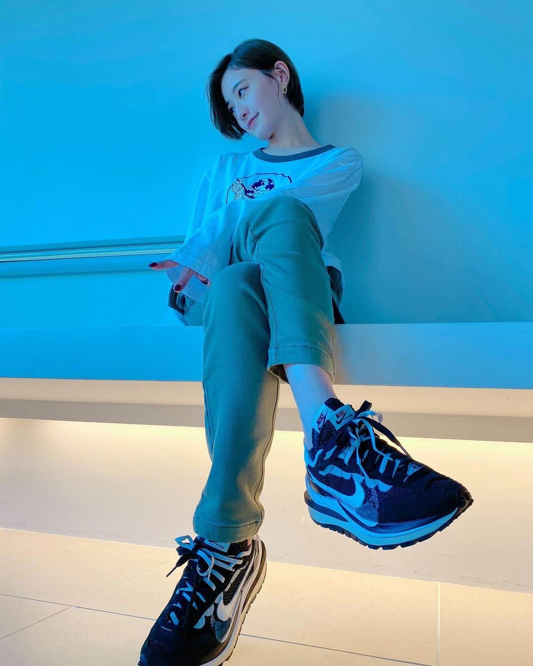 のインスタグラム：「NIKE x sacai VAPORWAFFLE   #なかだのすにーかー  #nike   #sacai   #vaporwaffle   #sneakers   #スニーカー」