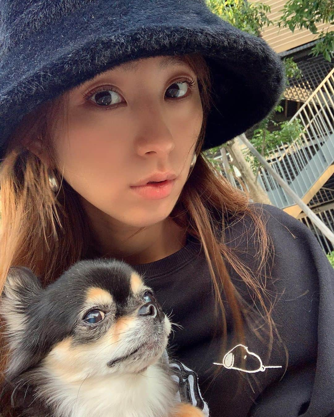 前田ゆうさんのインスタグラム写真 - (前田ゆうInstagram)「🐄🧋 🐶❤️」11月18日 16時13分 - yuu_maeda