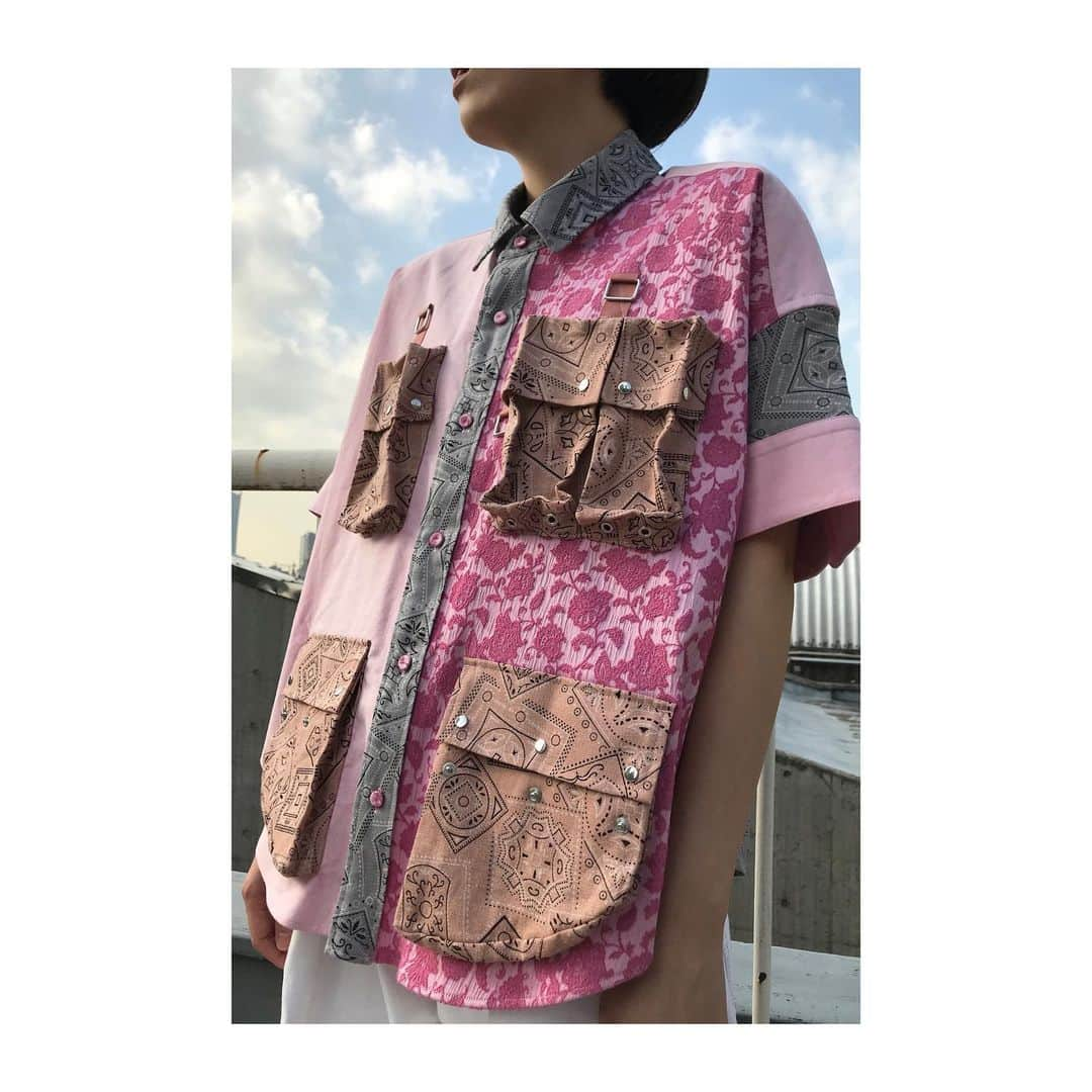 ジュリアン デイヴィッドさんのインスタグラム写真 - (ジュリアン デイヴィッドInstagram)「Patchwork Shirt」11月18日 17時37分 - davidjulien