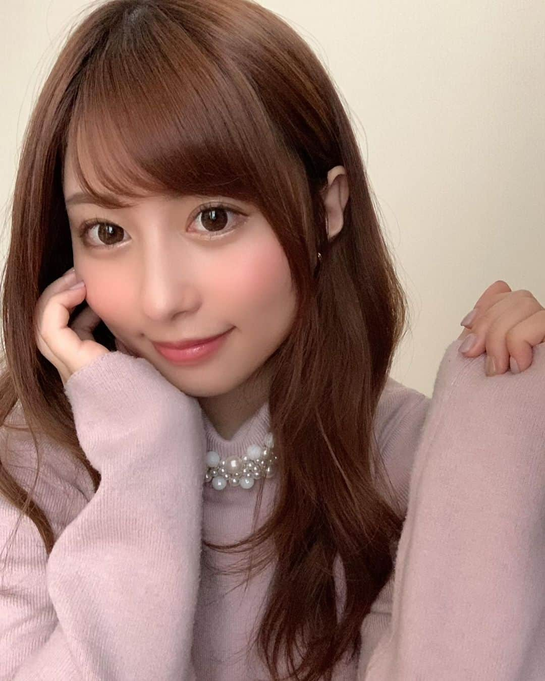 成瀬心美さんのインスタグラム写真 - (成瀬心美Instagram)「💗 . . やっぱりすき。 pink . . #pink #knit」11月18日 18時46分 - coco3ndazo