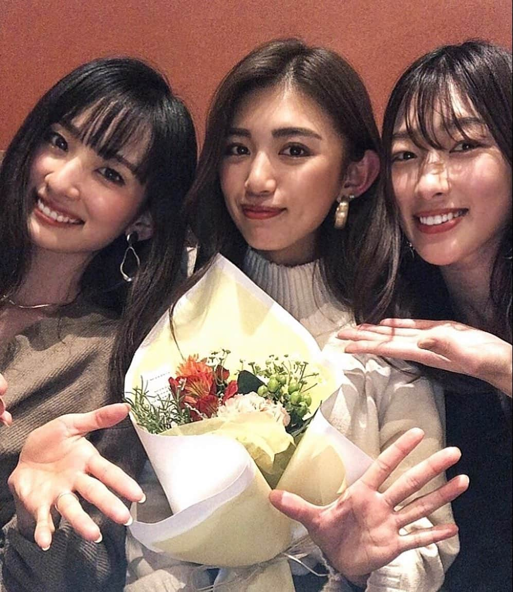 豊原未帆さんのインスタグラム写真 - (豊原未帆Instagram)「コロナのせいで8ヶ月ぶり😭﻿ やっと会えたラブな2人🧸💞﻿ ﻿ みぃたんおめ💐﻿ ﻿ #misato#hbd#24th#love#bestfriends#girls#instagood#instalike」11月18日 19時09分 - _____mp0721