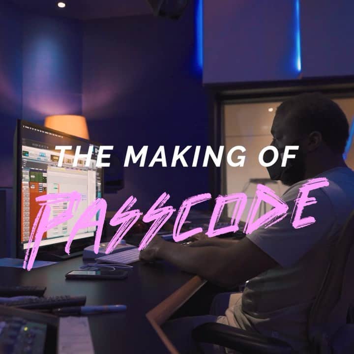 ヤンニーン・ワイゲルのインスタグラム：「Check out the process behind making my new single 'Passcode' with producers Tommy Brown & Mr Franks!🎶Link in ig story」