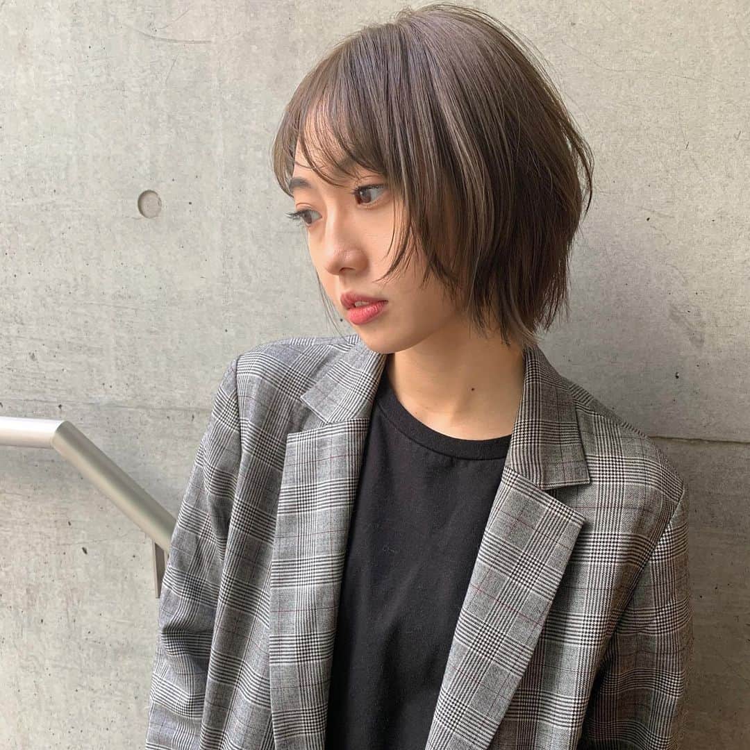 河原洋美さんのインスタグラム写真 - (河原洋美Instagram)「可愛い🥺💕 顔周りがpoint🌿 #linkybyshima #hiromi_hair #ケアカラー」11月18日 20時28分 - cyorobinthkey
