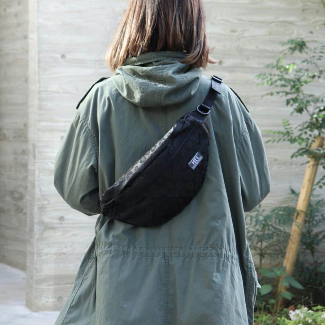 MEI(メイ) のインスタグラム：「URBAN collection  MEI-000-202015 New Leopard JQD Bottomline ¥4,900  #mei #meibag #mei_bag #メイ #メイバッグ #reopard #レオパード #bodybag #ボディバッグ #outdoor #アウトドア #camp #キャンプ」
