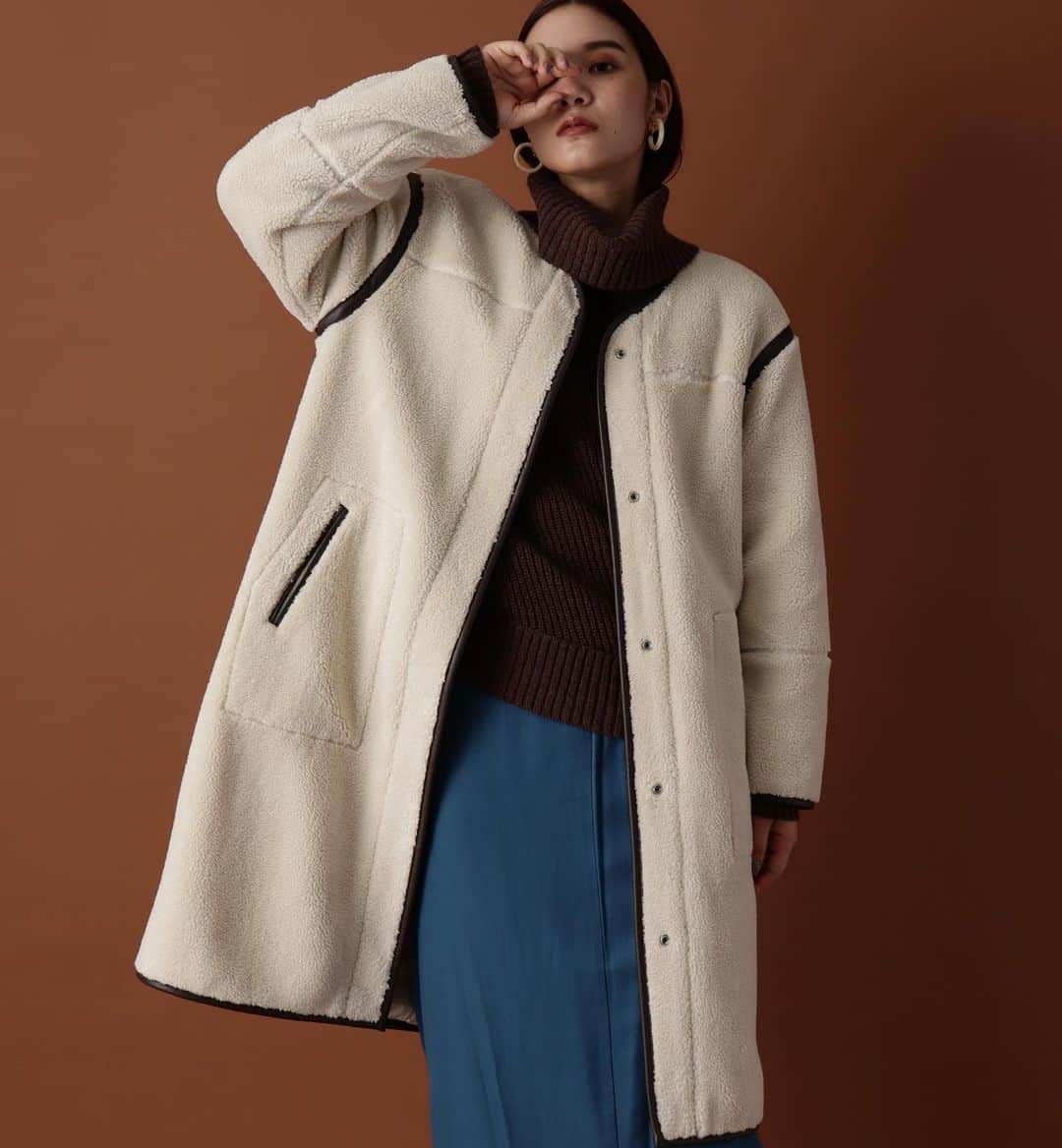 ozoc_officialさんのインスタグラム写真 - (ozoc_officialInstagram)「【2020 WINTER OUTER CATALOG】﻿ ﻿ ……………………………………………………﻿ ﻿ いよいよ冬本番。今年はどのアウターにする？？﻿ ﻿ ◾︎人気のボアロングコート﻿ 今年はリサイクル素材でサスティナブルに。﻿ ﻿ ……………………………………………………﻿ ﻿ ﻿ ﻿ #OZOC #オゾック﻿ ﻿ #coordinate #ファッション　#コーディネート #コーデ #大人カジュアル #カジュアルコーデ #大人かわいい #ootd #code #outfit #fashion #きょコ #リラックスコーデ #autumn #今日のコーデ　#着回しコーデ　#アウターコーデ #秋冬コーデ　#コート #冬コーデ　#冬服コーデ　#ボアコート」11月18日 21時03分 - ozoc_official