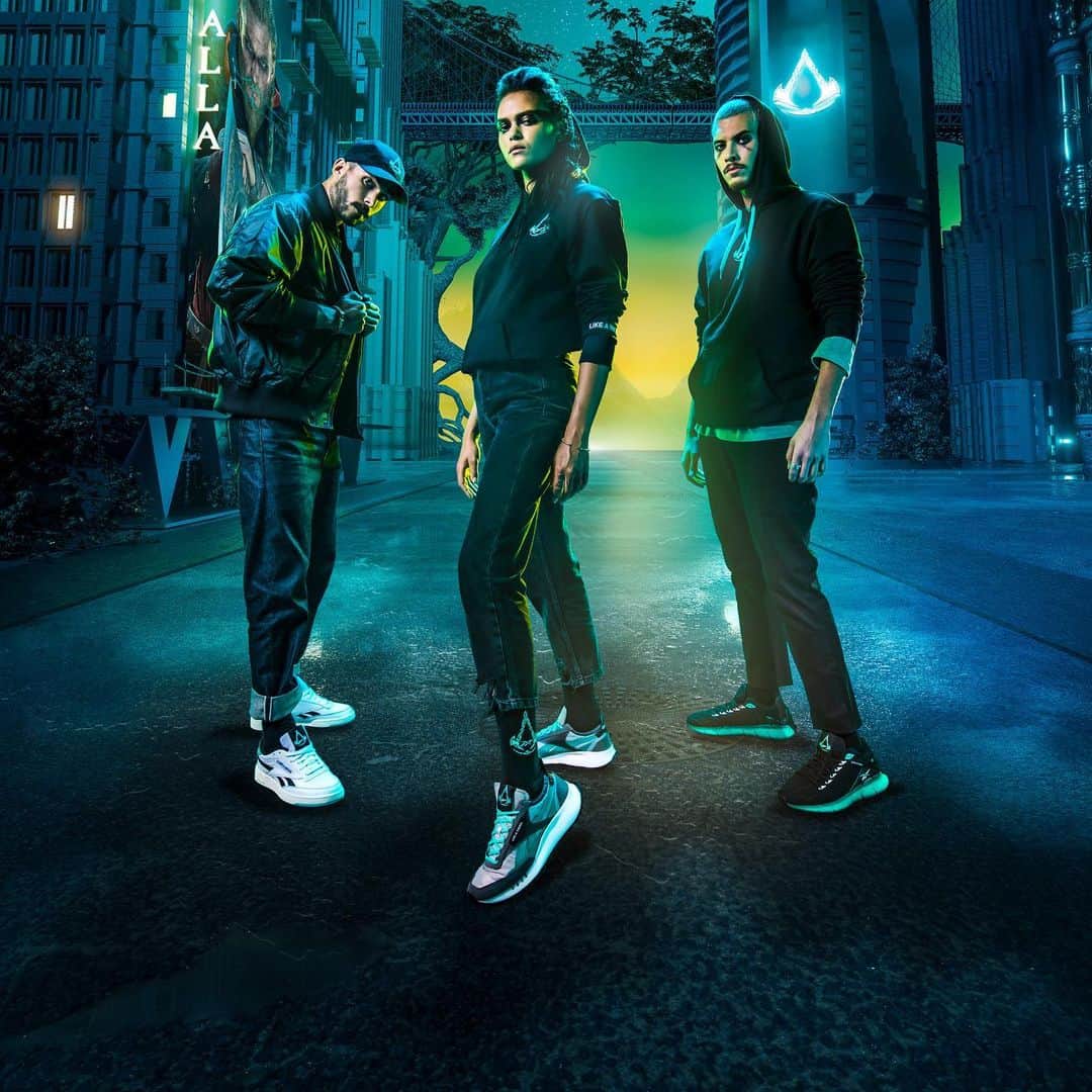 Reebok classicのインスタグラム：「Two legends collide // Assassin's Creed Valhalla x Reebok available now in select markets. The saga awaits. #LIKEAVIKING」