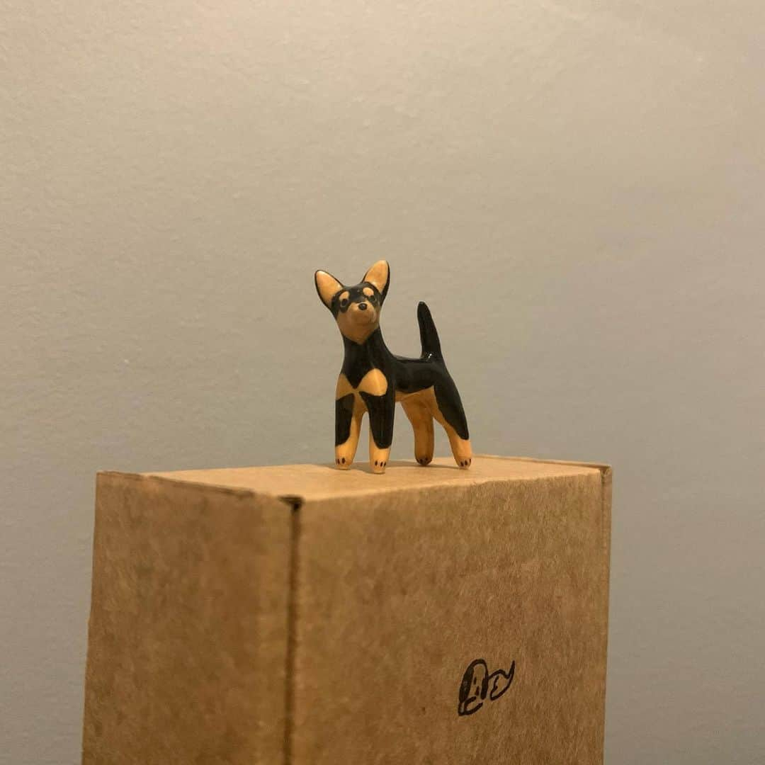 田中亜土夢さんのインスタグラム写真 - (田中亜土夢Instagram)「いただきもの🐾 @ceramicdoggies  @veeaeav  #陶器 #セラミック #ceramic #ceramicdoggies  #ミニチュアピンシャー #ミニピン #フィンランド #Finland #miniaturepinscher  #minipin #dogstagram  #犬すたぐらむ  #犬スタグラム」11月19日 6時36分 - atom_tanaka_official