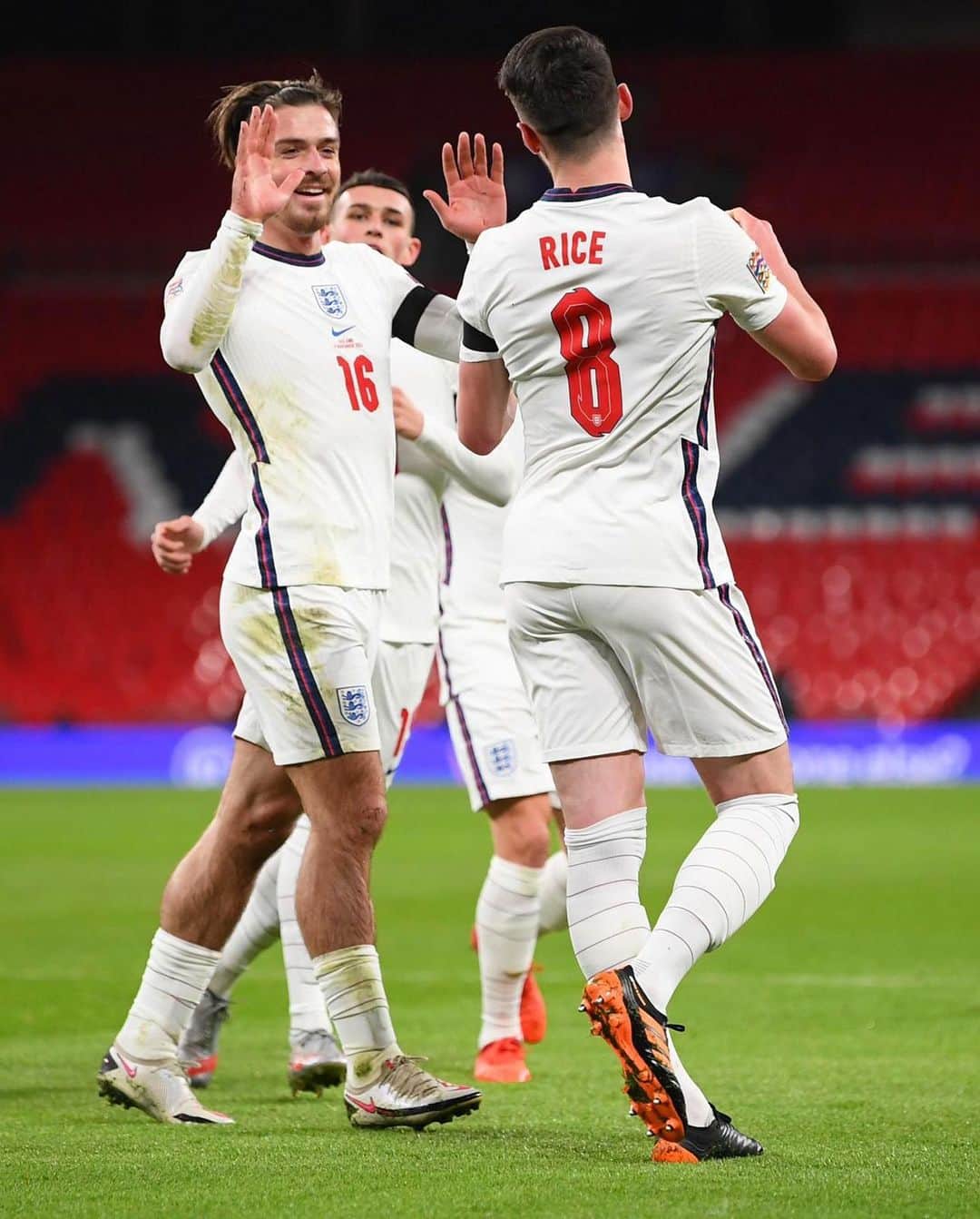 ジャック・グリーリッシュのインスタグラム：「Great way to end the last game of the year 😍」