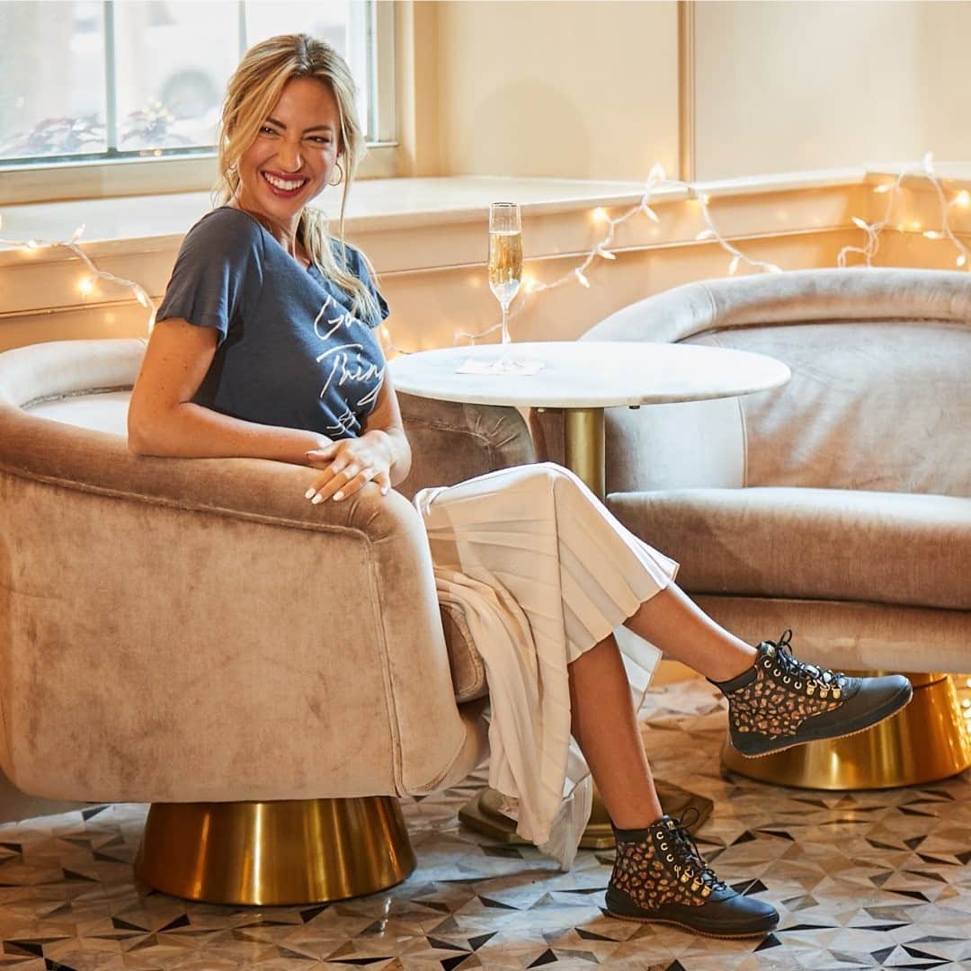 Kedsのインスタグラム：「That face when dinner’s in the oven, drinks are poured, and outfits are made. Tap to shop the Scout Boot in leopard.」