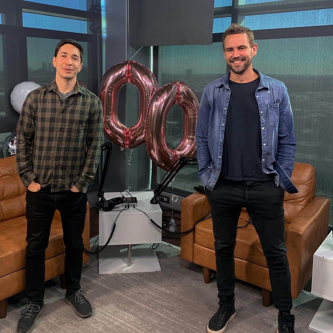 ニック・ビオールのインスタグラム：「200 episodes of the @viallfiles!! This feels surreal knowing I didn’t know I would make it to 20. Thank you to everyone who listened! It means the world. Thanks to all my guests and especially to @justinlong for making number 200 a ton of fun!」