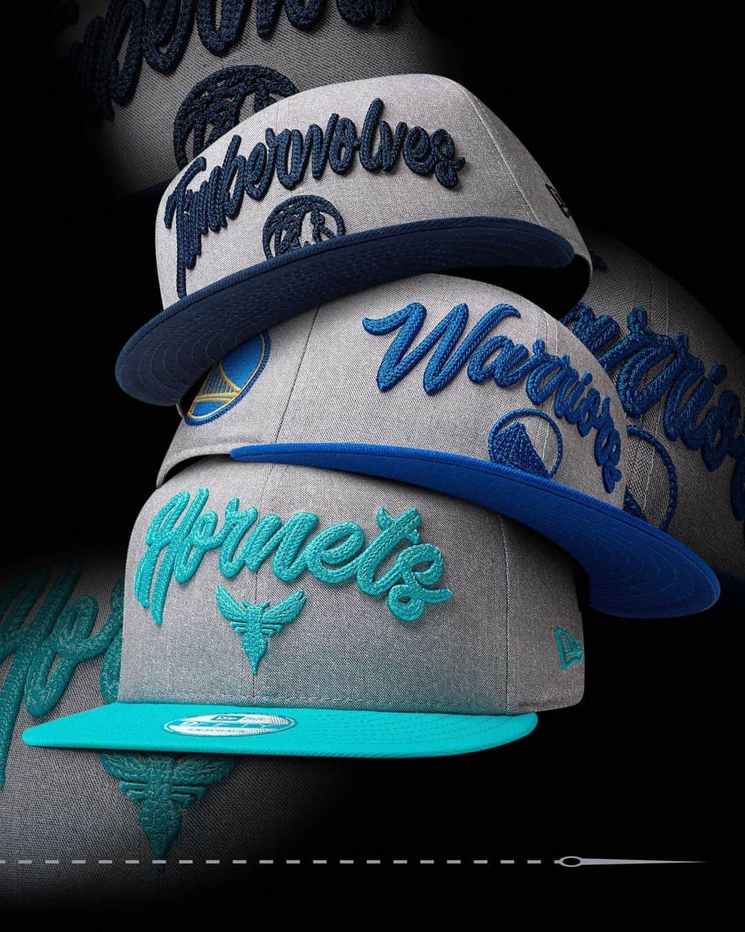 ニューエラ・キャップのインスタグラム：「The NBA Draft is underway tonight! Grab the Official Cap of the NBA Draft at neweracap.com . Link in bio」