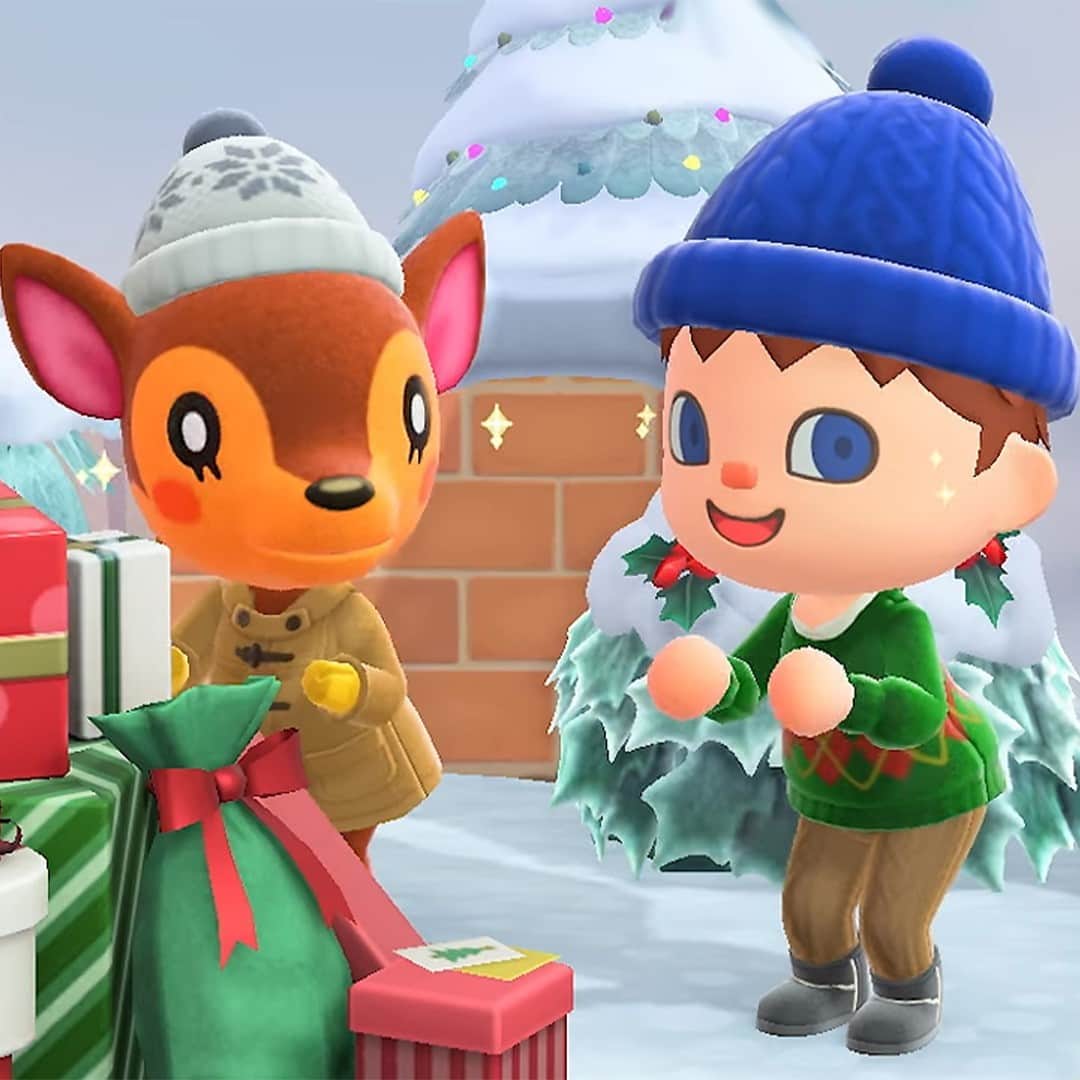 HYPEBEASTさんのインスタグラム写真 - (HYPEBEASTInstagram)「@hypebeastgaming: 'Animal Crossing: New Horizons' is gearing up for the winter holiday season with a new update including a whole range of new items you can play with, such as new outfits, hairstyles, and reactions. There’ll be holiday-themed decorations all across the island, including Christmas trees you can shake to receive ornaments, which are then used to make seasonal furniture. The update is set to release on November 19. Click the link in bio for the full trailer.⁠ Photo: @nintendo」11月19日 0時23分 - hypebeast