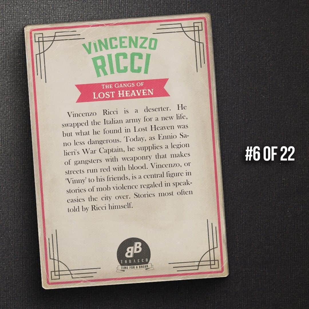 2Kさんのインスタグラム写真 - (2KInstagram)「Vincenzo Ricci is the one you go to when you need an extra piece during a routine collection. His friends call him "Vinny" but don't go calling him that unless you've got permission.   #MafiaDefinitiveEdition」11月19日 1時00分 - 2k