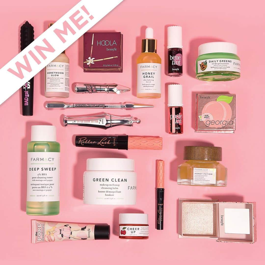 Benefit Cosmeticsさんのインスタグラム写真 - (Benefit CosmeticsInstagram)「🧡 FRIENDSGIVING GIVEAWAY 🧡 We’ve teamed up with Farmacy Beauty to give you the beauty haul of your dreams! ☁️ Wanna win a $700 #farmacybeauty + #benefit prize package? How to enter: 1️⃣ Follow @benefitcosmetics + @farmacybeauty 2️⃣ Like this post 3️⃣ TAG 3 BFFs below ➡️ For extra entries, leave a 💘 on our most recent posts, or share this post on your IG stories, tagging @benefitcosmetics! Good luck! ✌🏽 Giveaway ends tomorrow, 11/19, at 11:59pm PST. Rules: bit.ly/benefitxfarmacybeauty」11月19日 1時05分 - benefitcosmetics