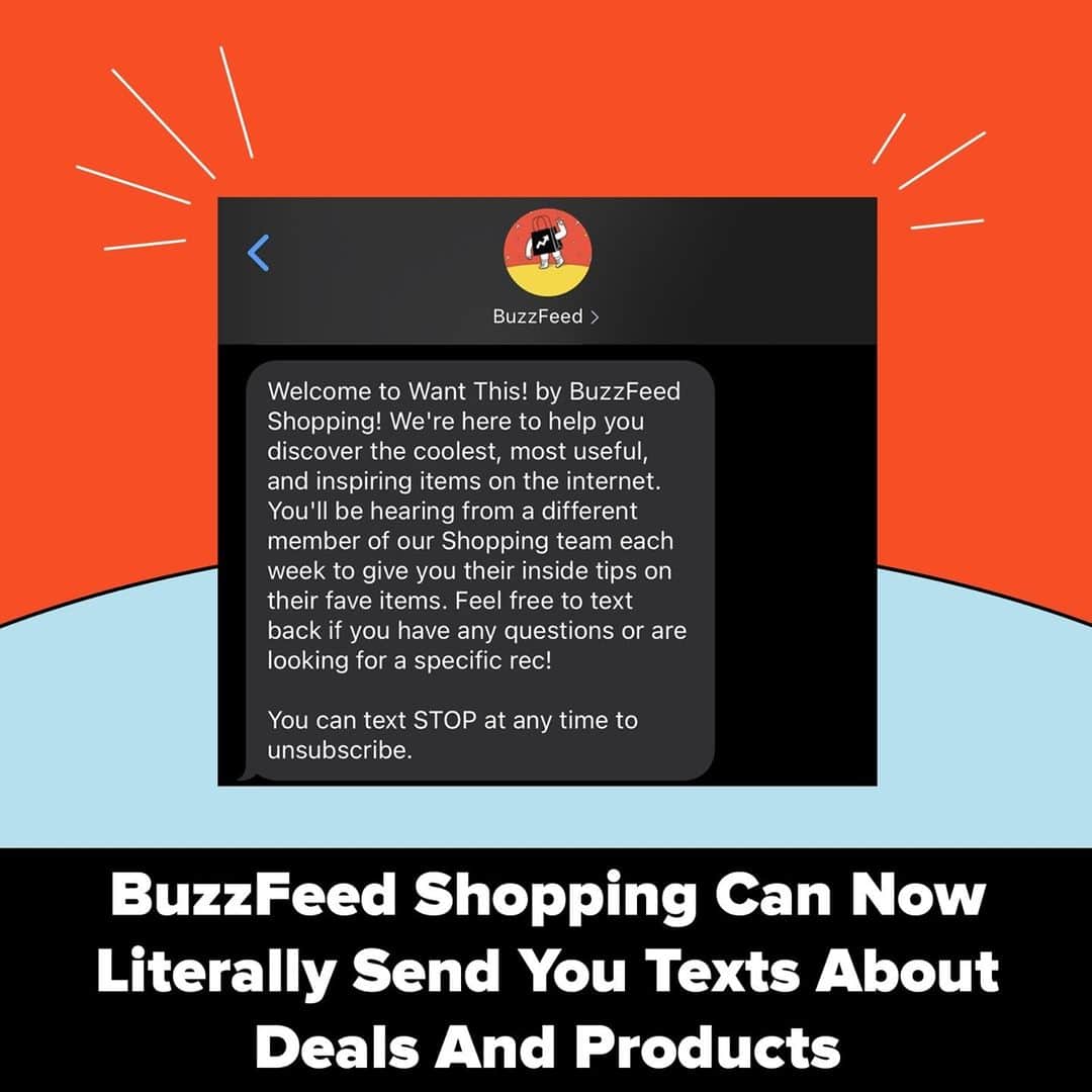 BuzzFeedさんのインスタグラム写真 - (BuzzFeedInstagram)「The only kind of texts I wouldn't leave on read, tbqh. Link in bio for more info on how to sign up 👆🛍」11月19日 2時00分 - buzzfeed