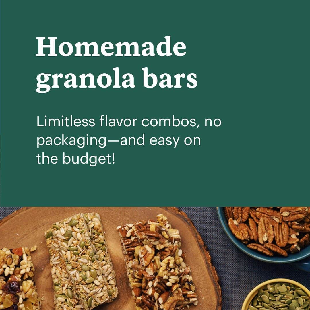 REIさんのインスタグラム写真 - (REIInstagram)「Next time hunger strikes, reach for these expert-level trail snacks at home. From granola bars to hummus bowls, swipe for simple and delicious snack ideas. Head to the link in our bio to check out 12 of our favorites.」11月19日 1時23分 - rei
