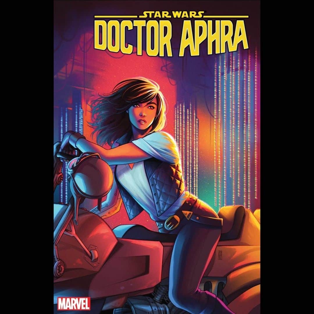 スター・ウォーズさんのインスタグラム写真 - (スター・ウォーズInstagram)「Here's an exclusive first look at the stunning artwork for the upcoming variant cover of Doctor Aphra #6 by artist @heyjenbartel.」11月19日 1時50分 - starwars