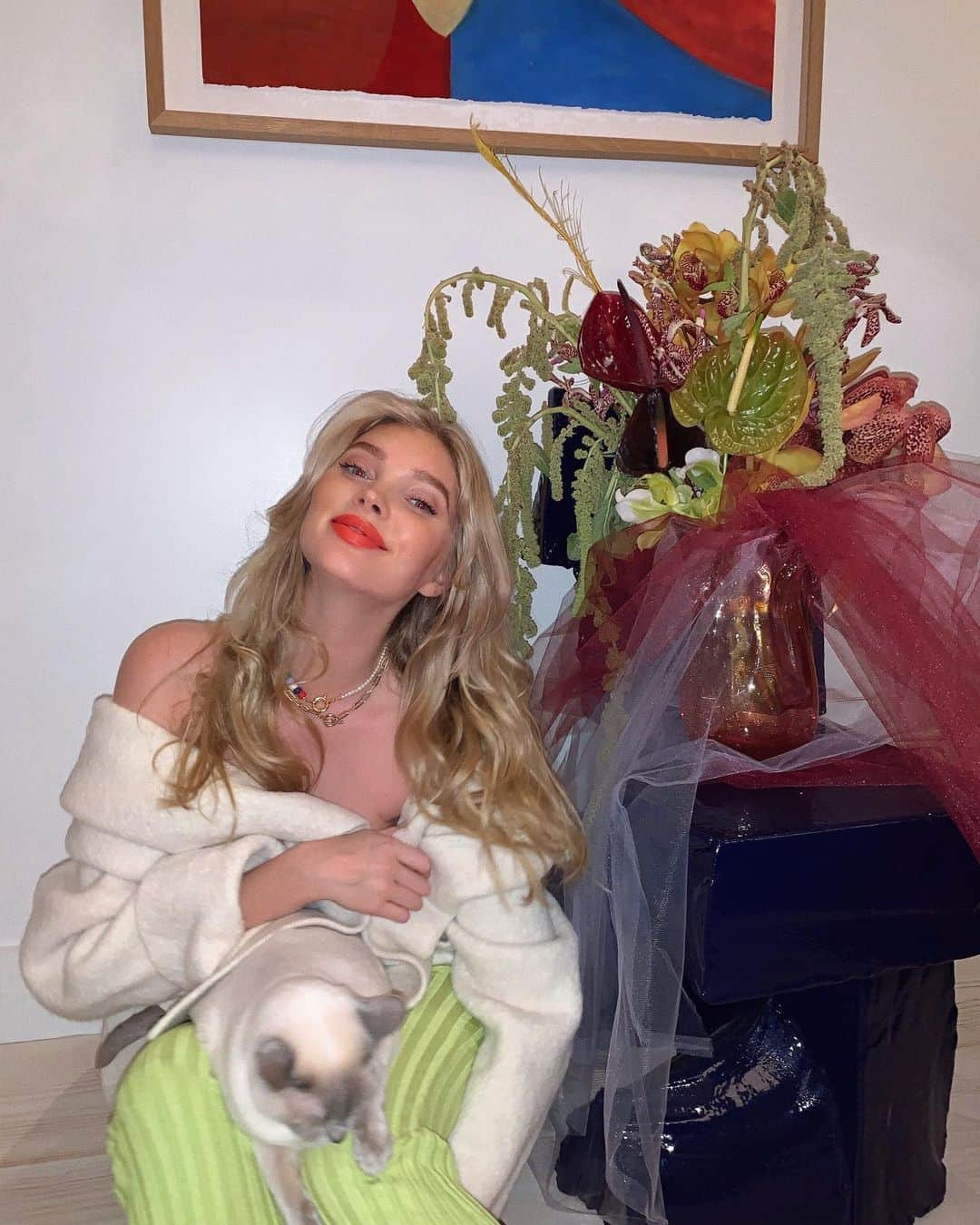 エルザ・ホスクさんのインスタグラム写真 - (エルザ・ホスクInstagram)「🍂🌸💐🌹🌻🌼🥀🪐💫⭐️」11月19日 1時54分 - hoskelsa