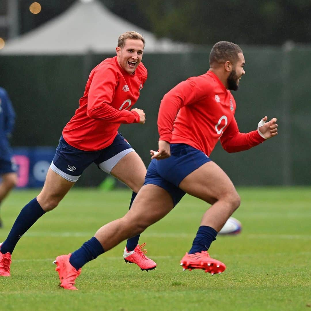 ラグビーイングランド代表さんのインスタグラム写真 - (ラグビーイングランド代表Instagram)「New kids on the block 👋  #QuilterInternationals #ENGvIRE #AutumnNationsCup」11月19日 2時32分 - englandrugby