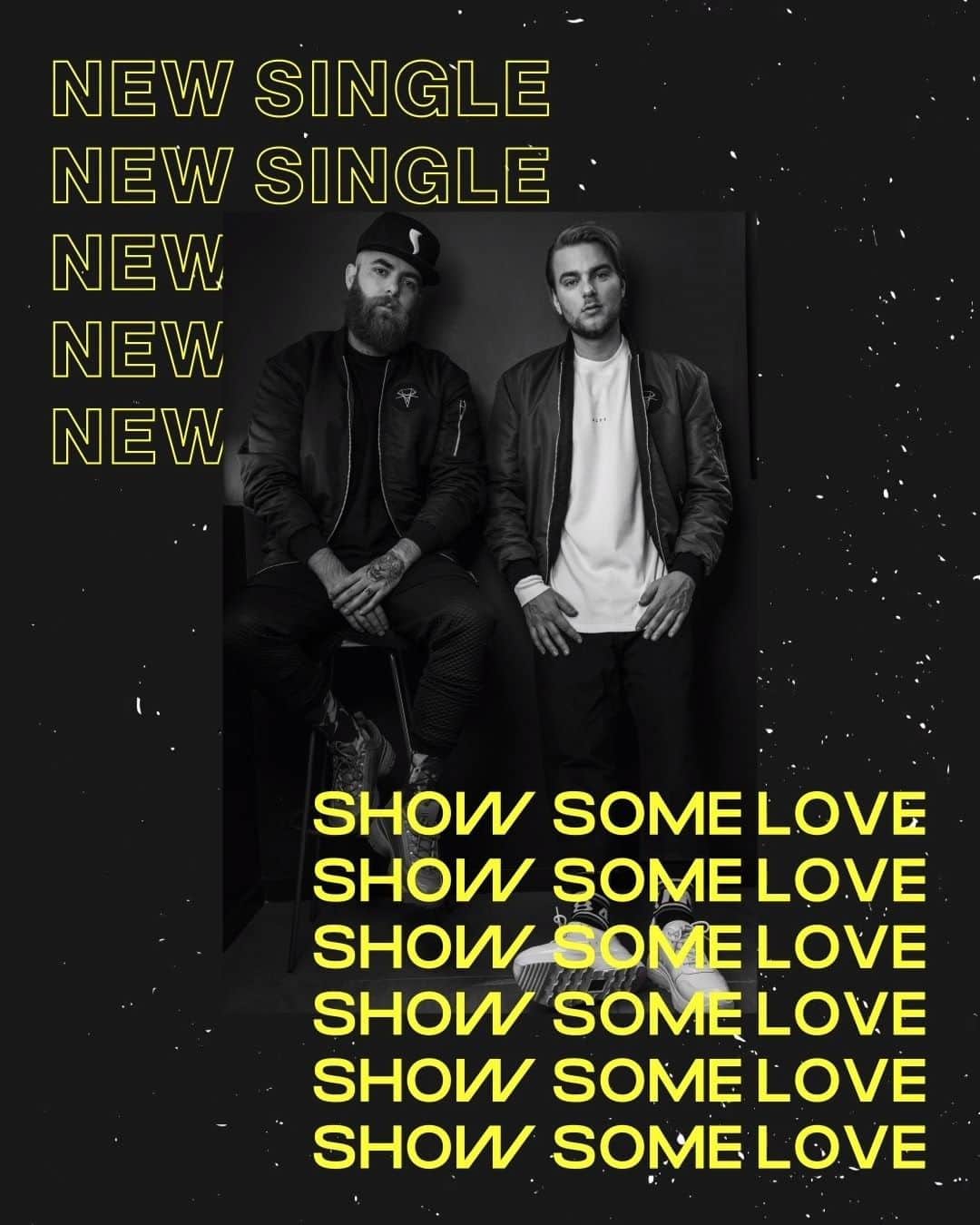 Showtekのインスタグラム：「Next Friday our brand new single 'Show Some Love' will be out! Pre-save it now via the link in our bio.」