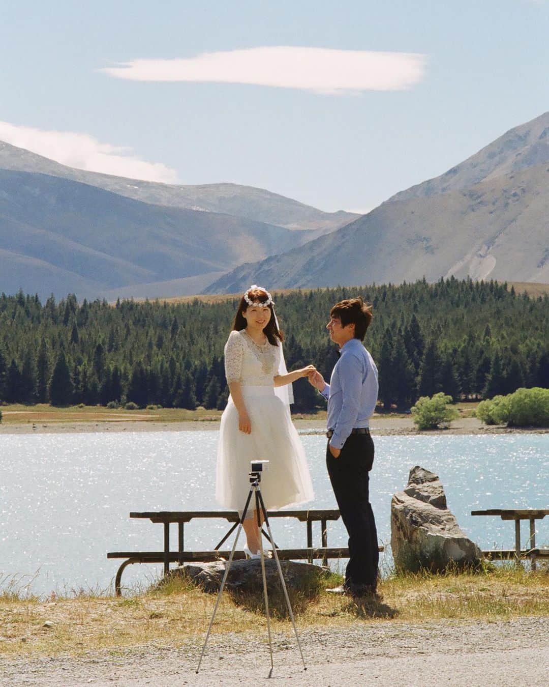 シャーナ・オズボーンのインスタグラム：「Wedding selfies 🇳🇿」