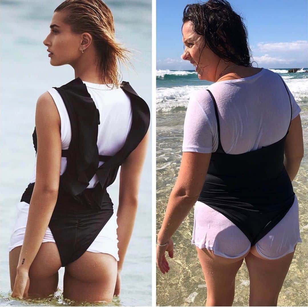 セレステ・バーバーのインスタグラム：「Just keeping an eye on things.  #celestechallengeaccepted  #celestebarber  #funny  #haileybieber」